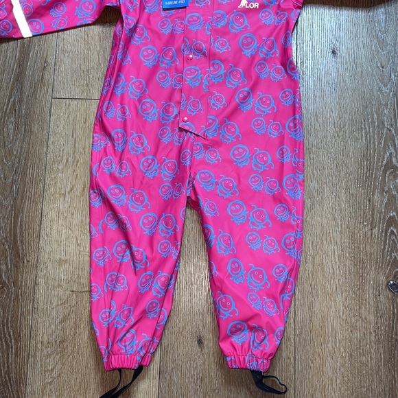 NWT Orline Pro Girls Reflective Rain Suit Size 92/2Yr - Picture 5 of 8